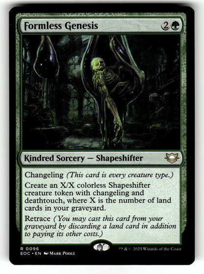 Formless Genesis – 96 EOC: Commander: Edge of Eternities R NM