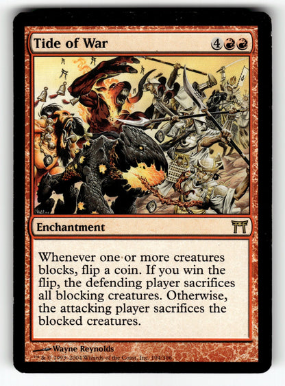 Tide of War – 194 CHK: Champions of Kamigawa R LP