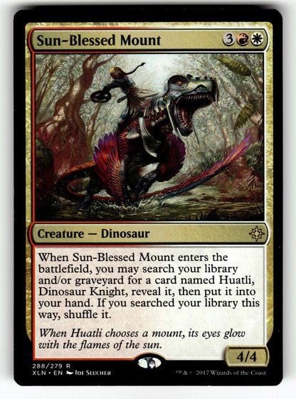 Sun-Blessed Mount – 288 XLN: Ixalan R LP