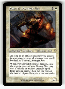 Sanwell, Avenger Ace (Retro Frame) – 5 BRC: Commander: The Brothers' War R NM