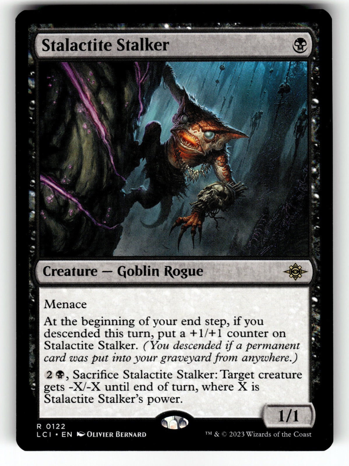 Stalactite Stalker – 122 LCI: The Lost Caverns of Ixalan R NM