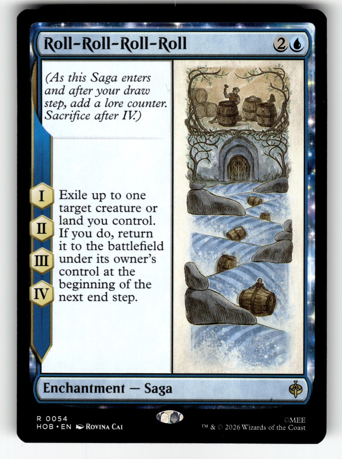 Roll-Roll-Roll-Roll – 54 HOB: The Hobbit R NM