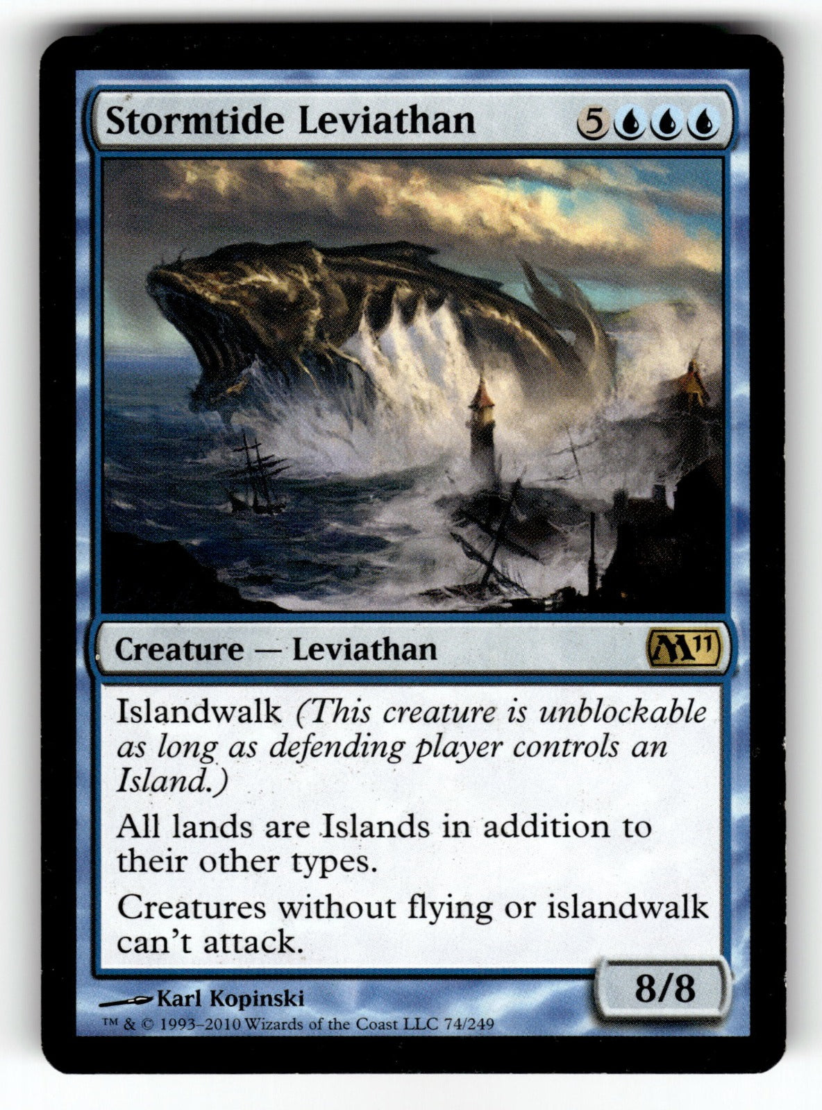 Stormtide Leviathan – 74 M11: Magic 2011 (M11) R LP