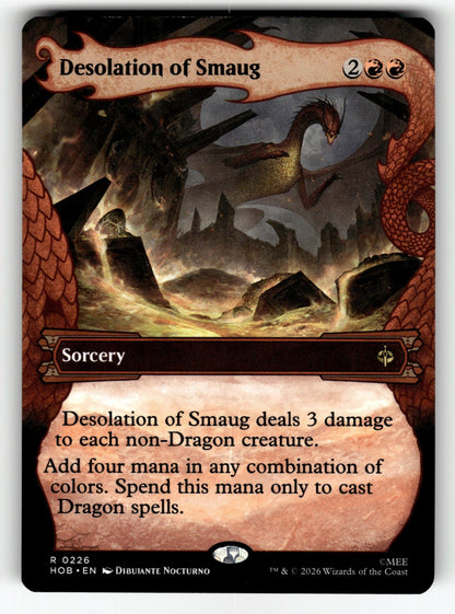 Desolation of Smaug (Showcase) – 226 HOB: The Hobbit R NM