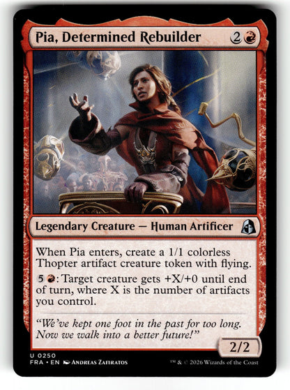 Pia, Determined Rebuilder – 250 FRA: Reality Fracture U NM