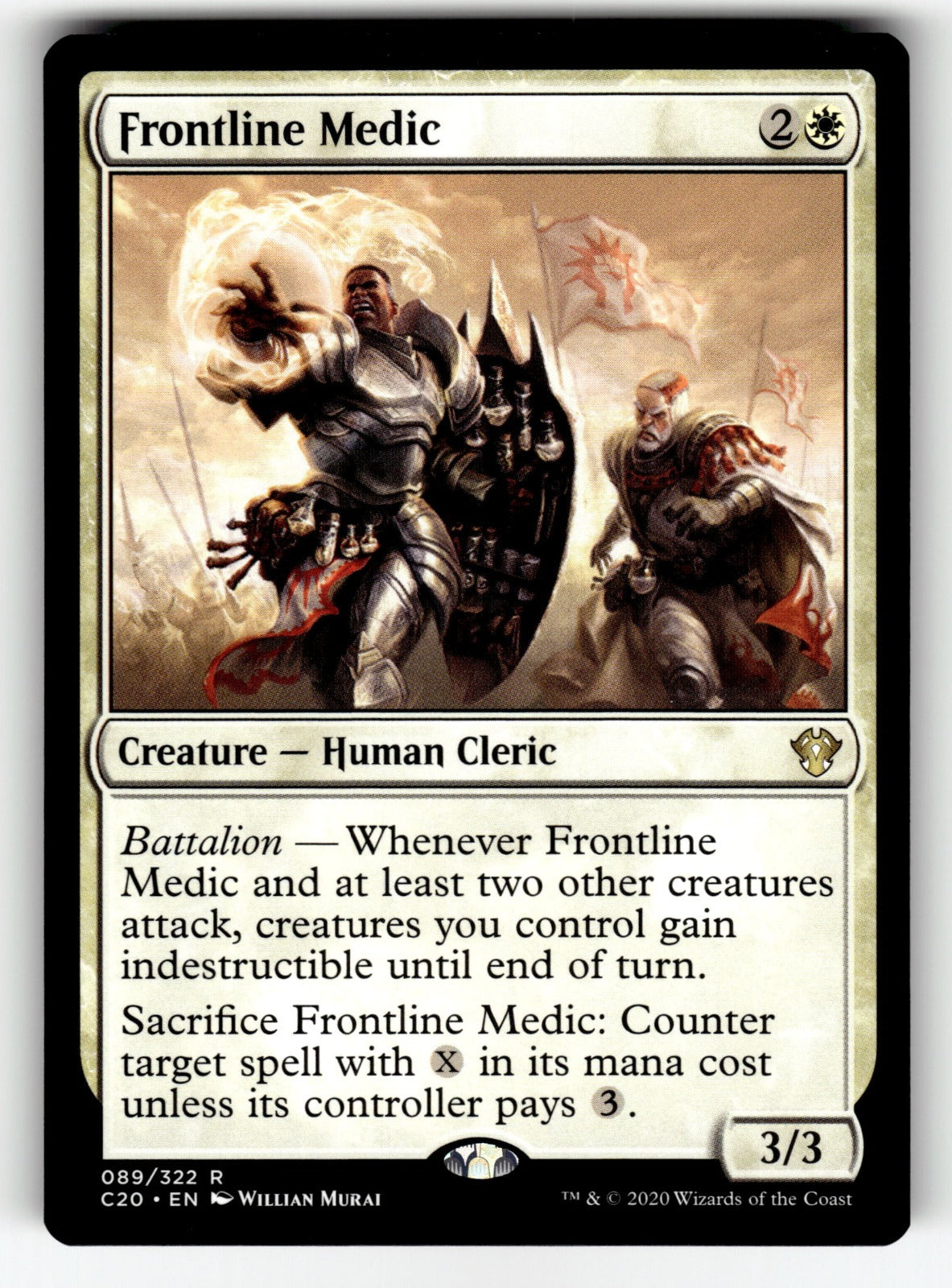 Frontline Medic – 89 C20: Commander 2020 R NM