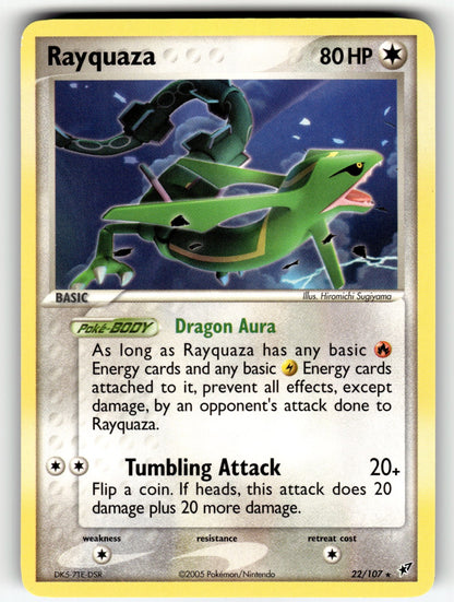Rayquaza – 22/107 DX: Deoxys Rare LP