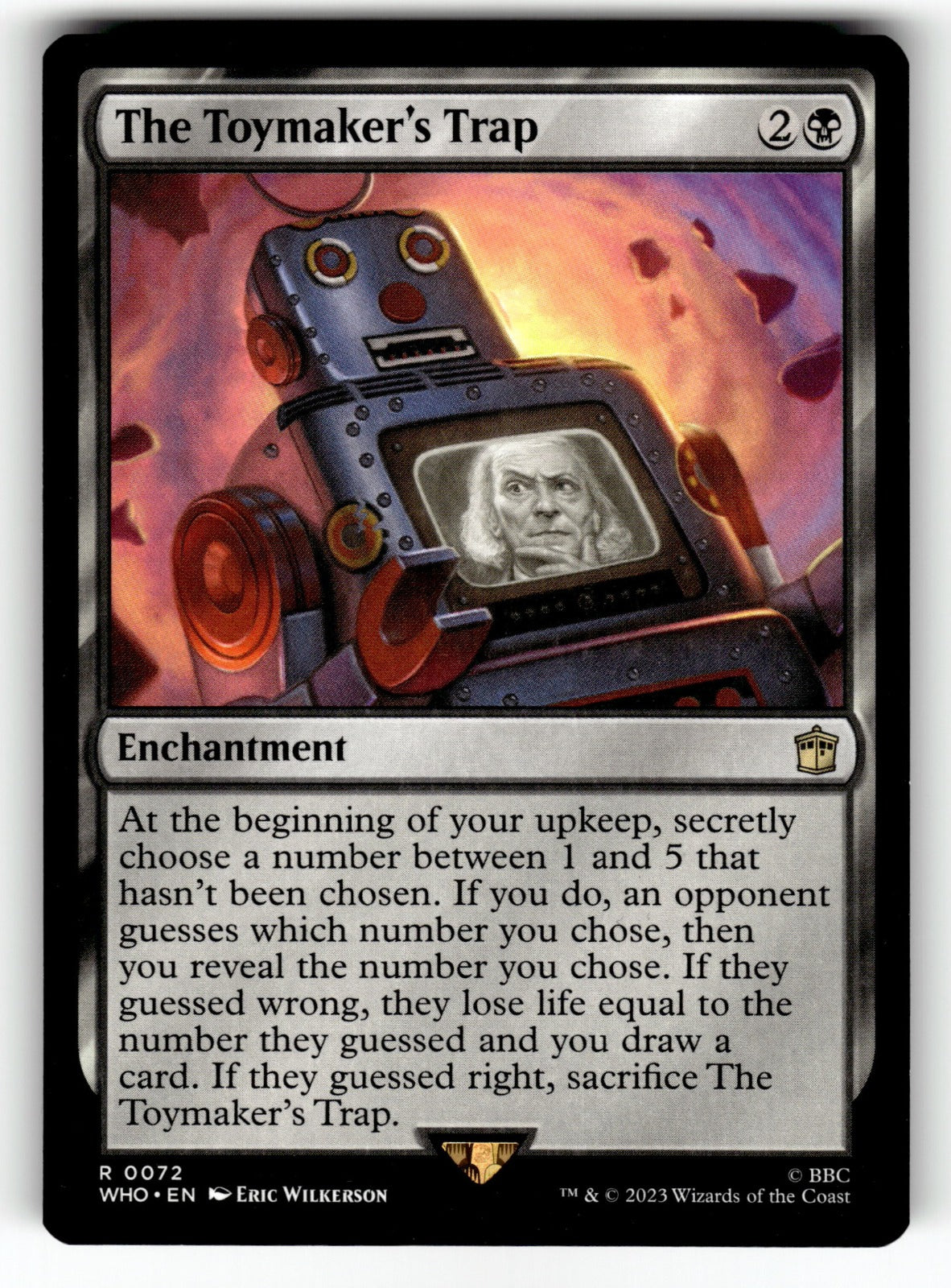 The Toymaker's Trap – 72 WHO: Universes Beyond: Doctor Who R NM