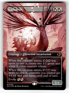 Catharsis (Borderless) – 292 ECL: Lorwyn Eclipsed M Foil NM