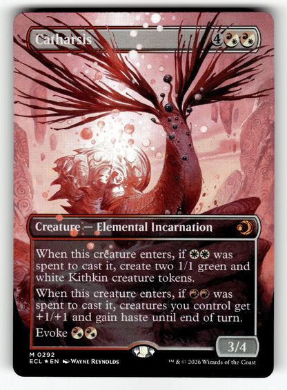 Catharsis (Borderless) – 292 ECL: Lorwyn Eclipsed M Foil NM