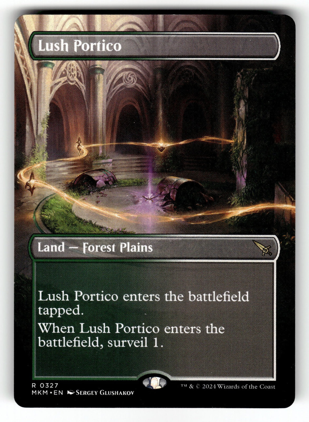 Lush Portico (Borderless) – 327 MKM: Murders at Karlov Manor R NM