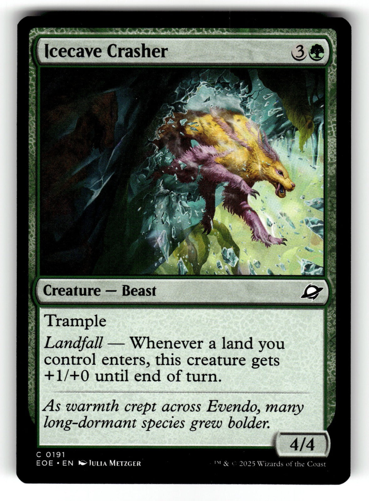 Icecave Crasher – 191 EOE: Edge of Eternities C NM