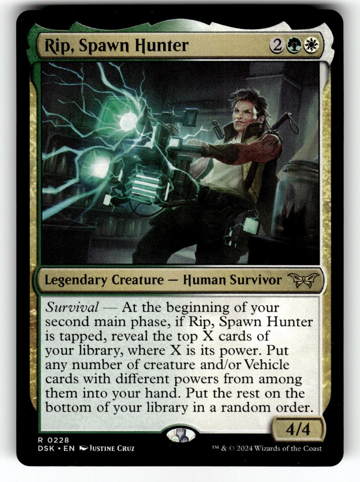 Rip, Spawn Hunter – 228 DSK: Duskmourn: House of Horror R NM