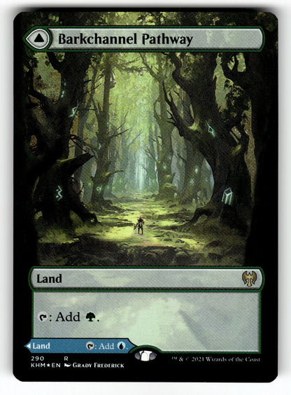 Barkchannel Pathway (Borderless) – 290 KHM: Kaldheim R Foil NM