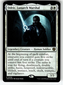 Odric, Lunarch Marshal – 36 INR: Innistrad Remastered R Foil NM
