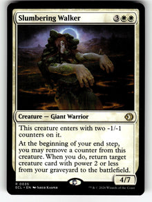 Slumbering Walker – 35 ECL: Lorwyn Eclipsed R NM