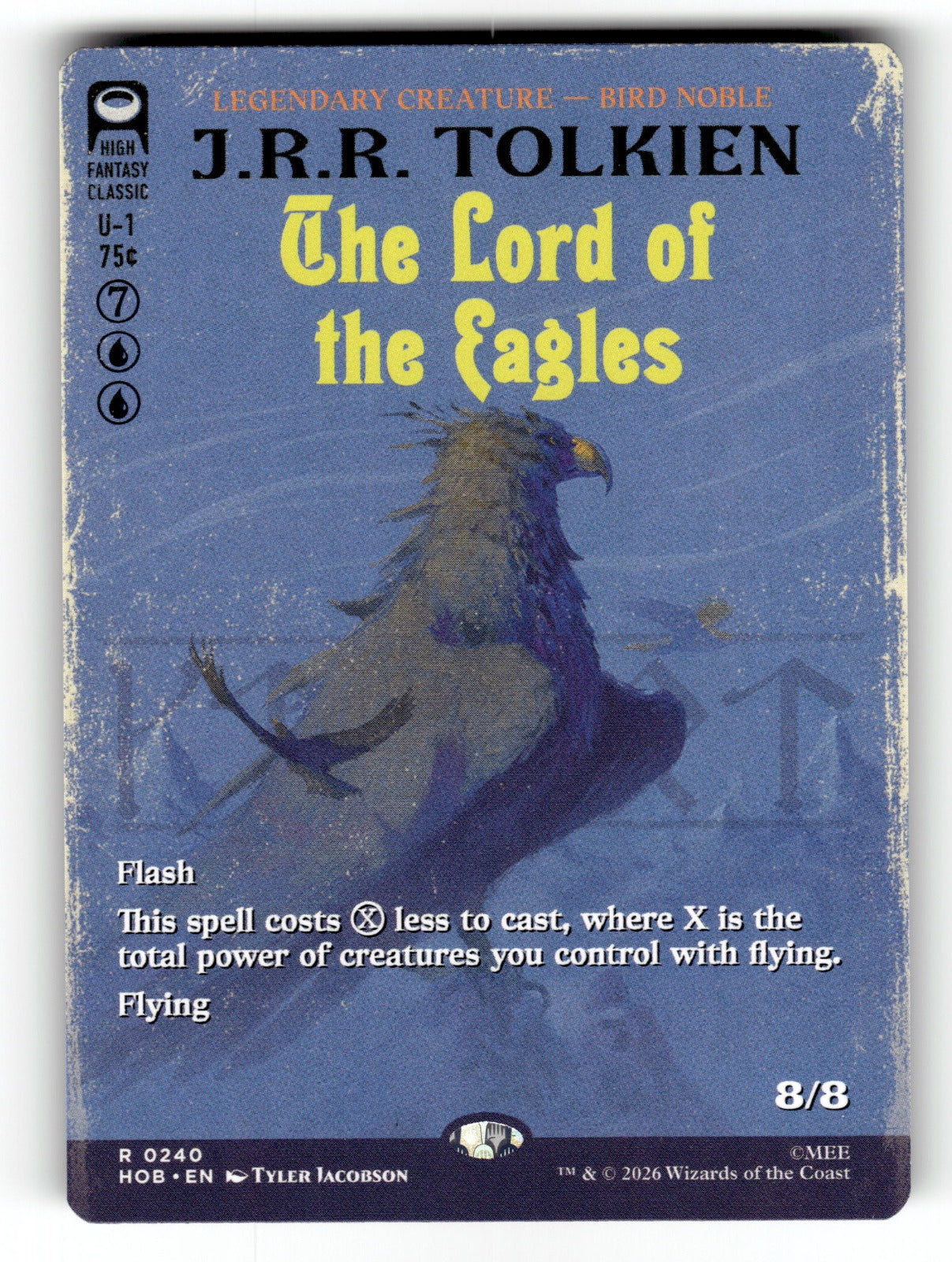 The Lord of the Eagles (Borderless) – 240 HOB: The Hobbit R NM