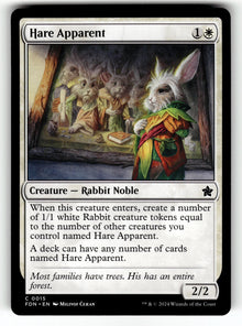 Hare Apparent – 15 FDN: Foundations C NM