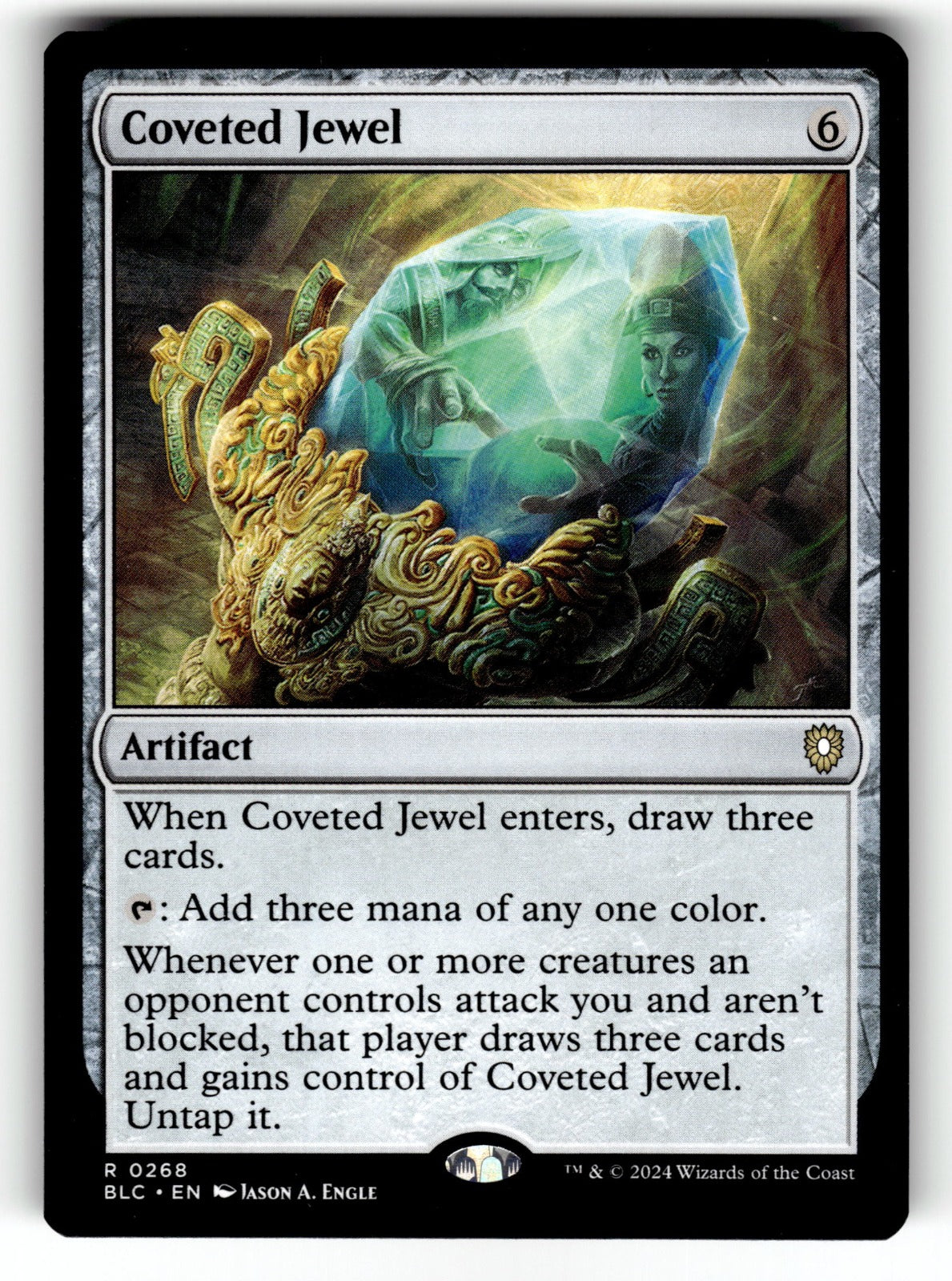 Coveted Jewel – 268 BLC: Commander: Bloomburrow R NM