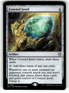 Coveted Jewel – 268 BLC: Commander: Bloomburrow R NM
