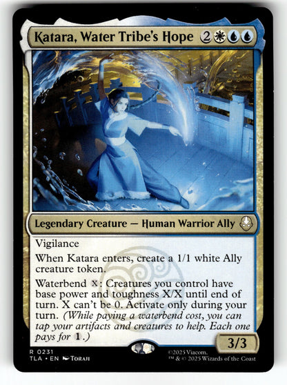 Katara, Water Tribe's Hope – 231 TLA: Avatar: The Last Airbender R NM