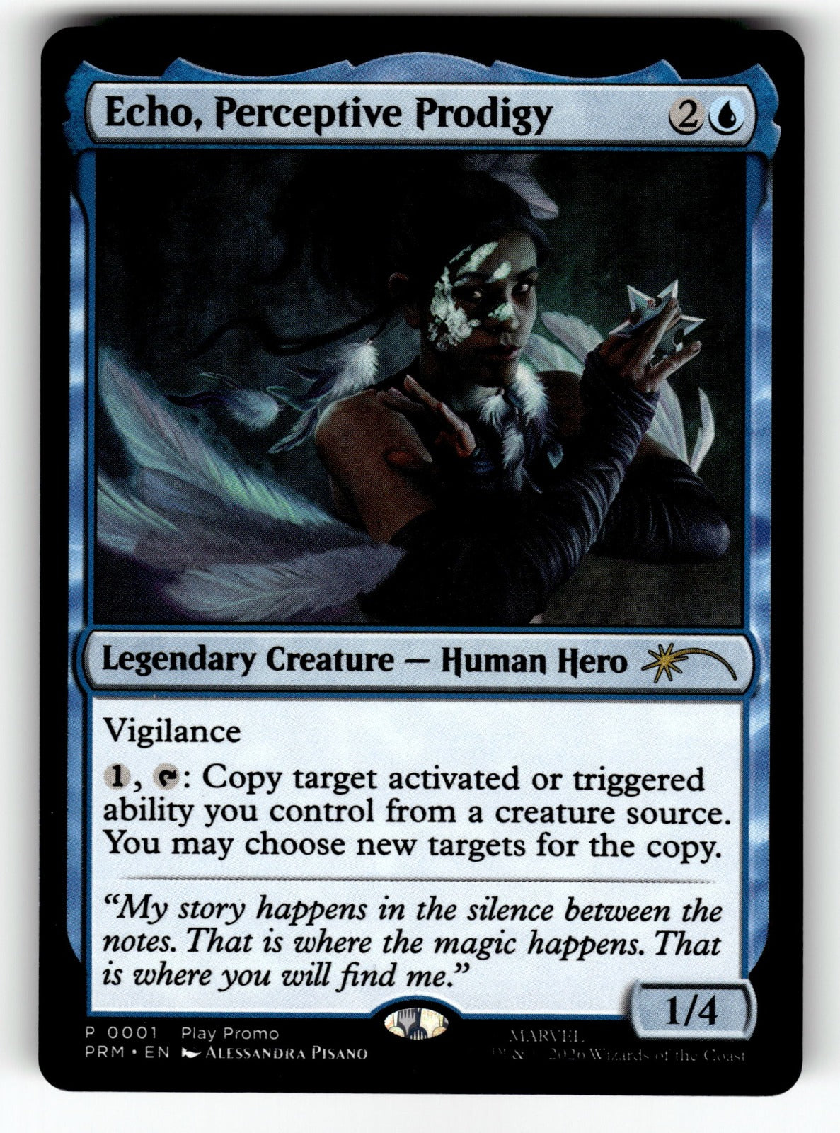 Echo, Perceptive Prodigy – 1 SSP: Standard Showdown Promos P NM