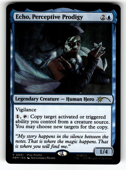 Echo, Perceptive Prodigy – 1 SSP: Standard Showdown Promos P NM