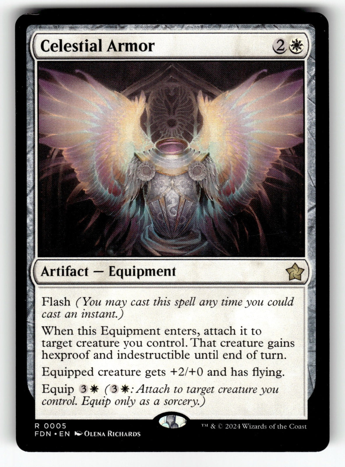 Celestial Armor – 5 FDN: Foundations R NM