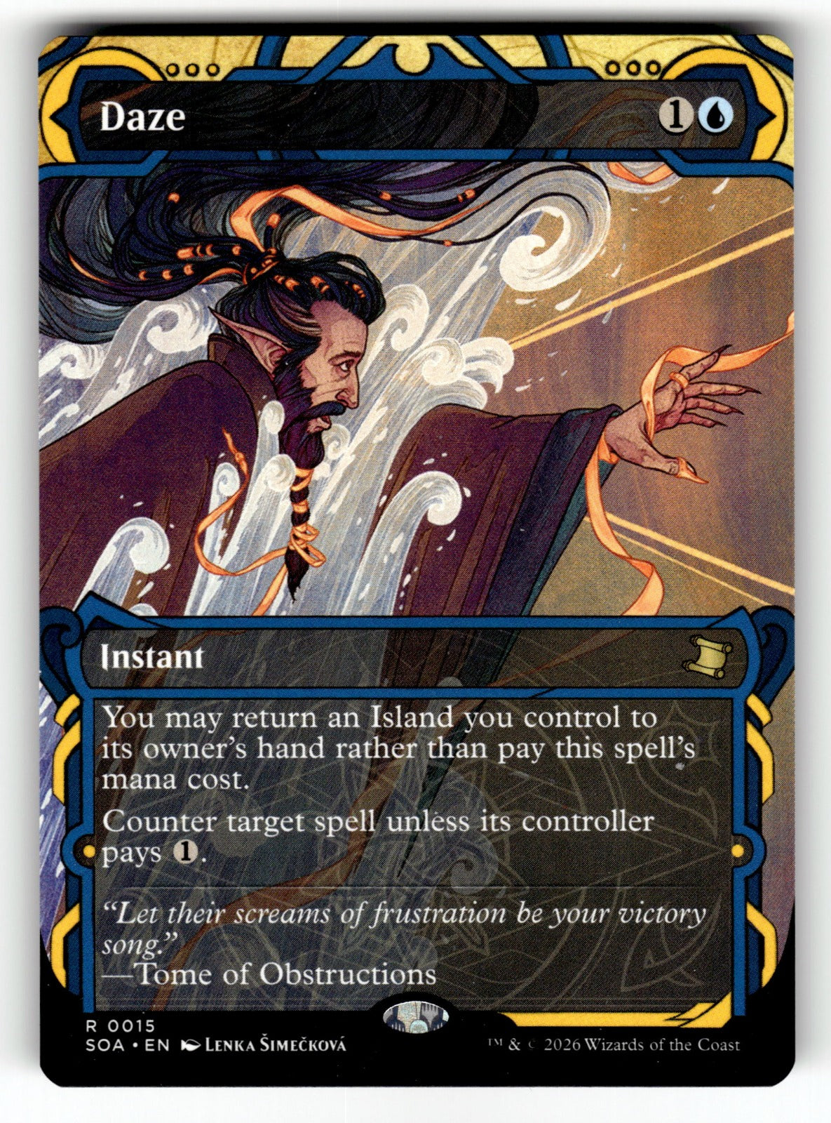 Daze – 15 SOA: Secrets of Strixhaven: Mystical Archive R NM