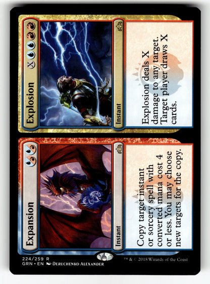Expansion // Explosion – 224 GRN: Guilds of Ravnica R NM