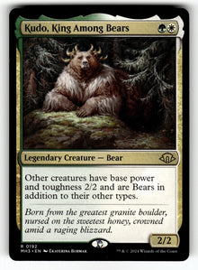 Kudo, King Among Bears – 192 MH3: Modern Horizons 3 R LP
