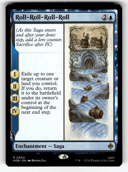 Roll-Roll-Roll-Roll – 54 HOB: The Hobbit R NM