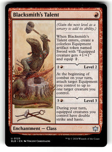Blacksmith's Talent – 125 BLB: Bloomburrow U NM