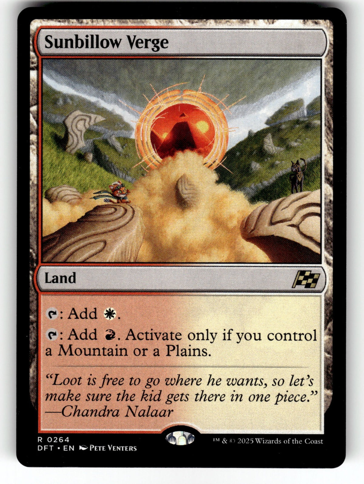 Sunbillow Verge – 264 DFT: Aetherdrift R NM