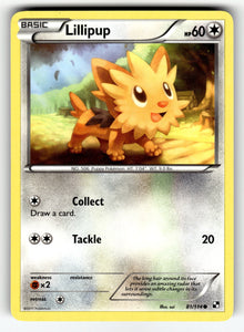 Lillipup (81) – 81/114 BLW: Black and White Common NM