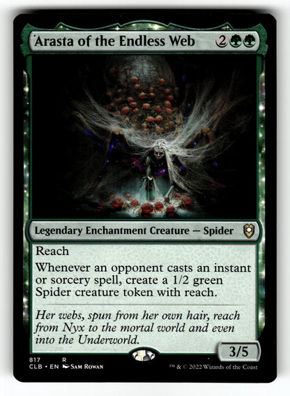 Arasta of the Endless Web – 817 CLB: Commander Legends: Battle for Baldur's Gate R LP