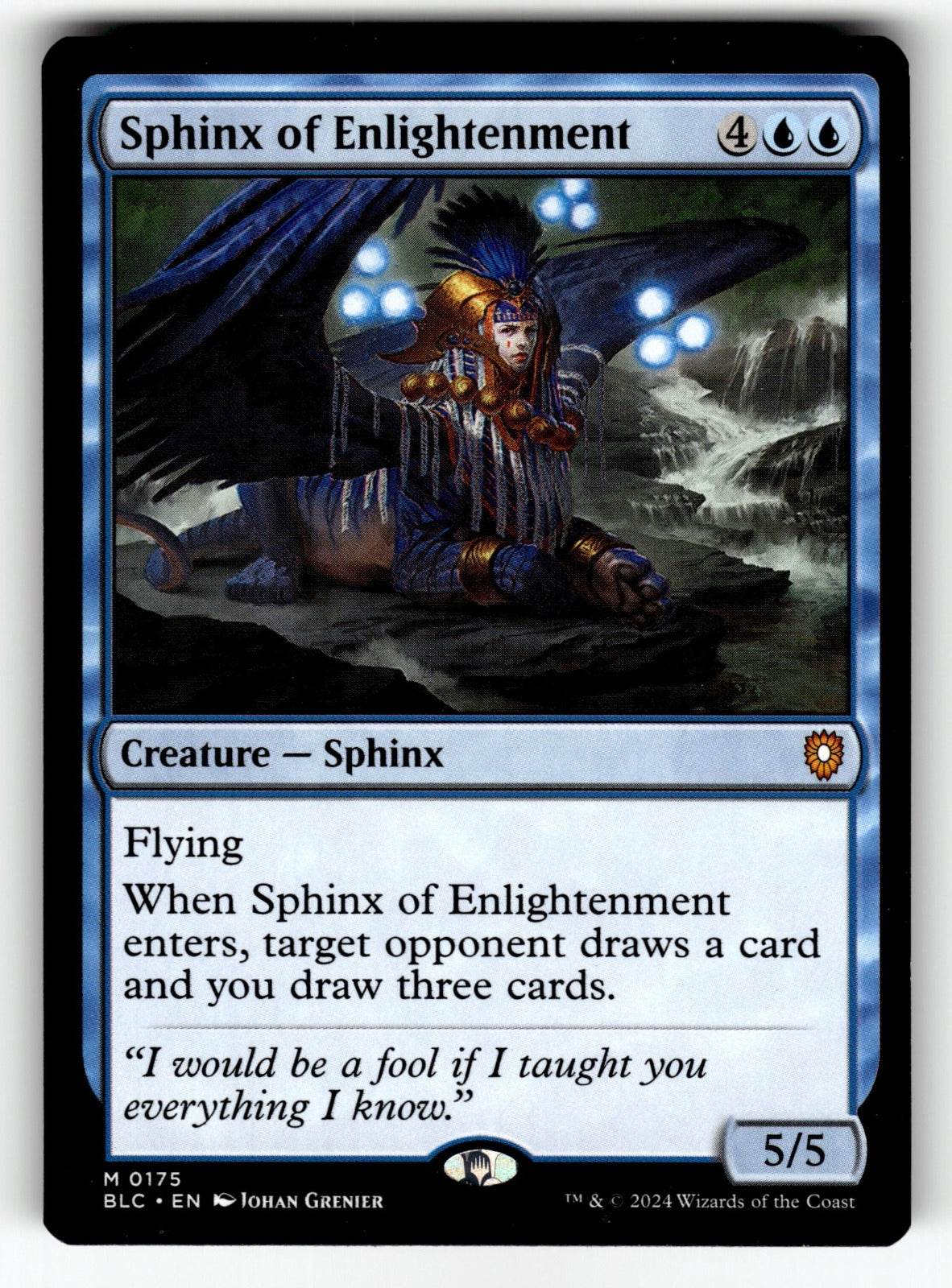 Sphinx of Enlightenment – 175 BLC: Commander: Bloomburrow M NM