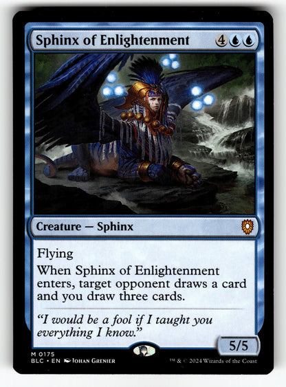 Sphinx of Enlightenment – 175 BLC: Commander: Bloomburrow M NM