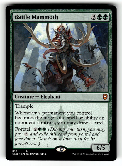 Battle Mammoth – 818 CLB: Commander Legends: Battle for Baldur's Gate M NM