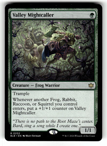 Valley Mightcaller – 202 BLB: Bloomburrow R NM
