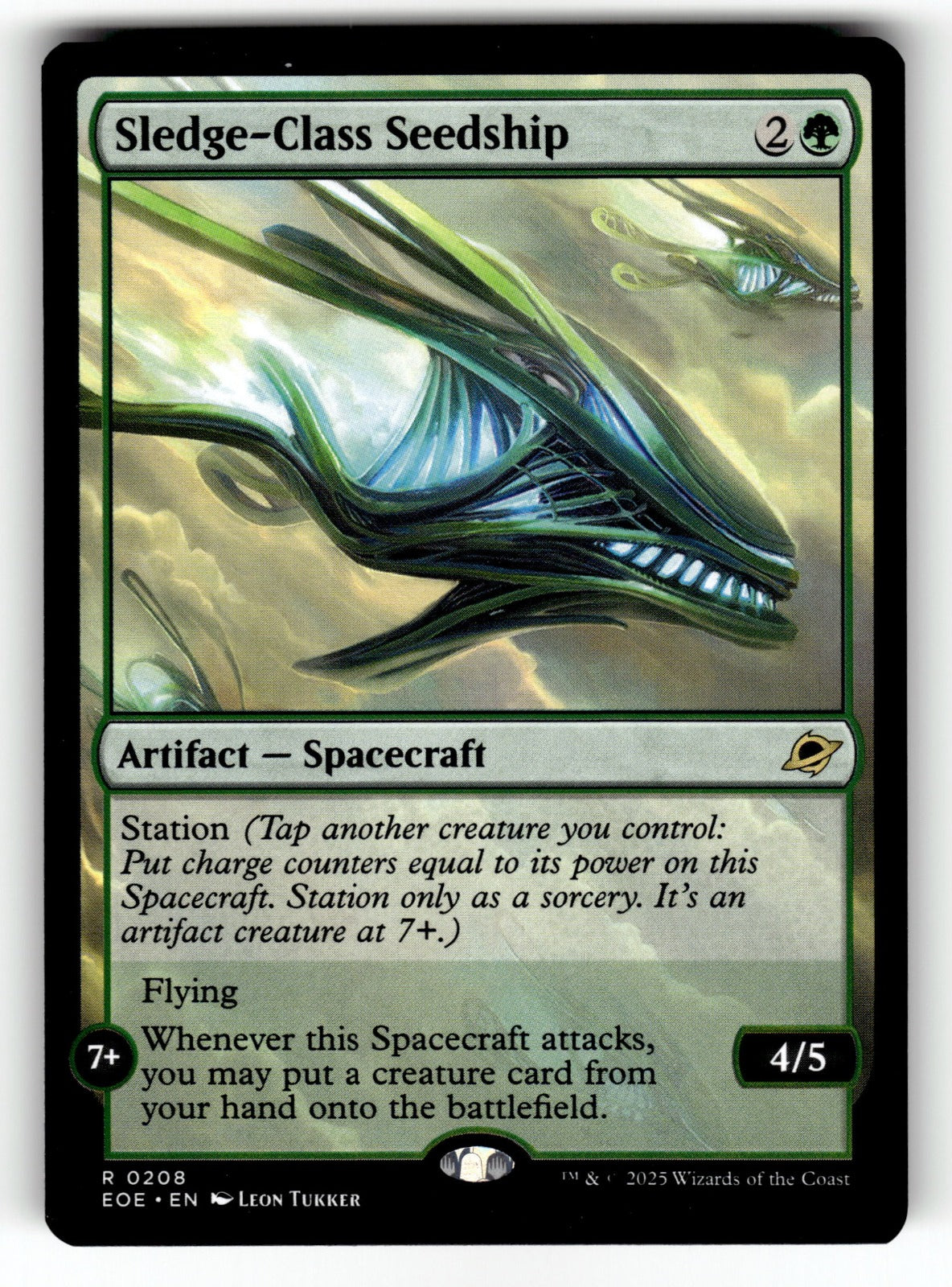 Sledge-Class Seedship – 208 EOE: Edge of Eternities R NM