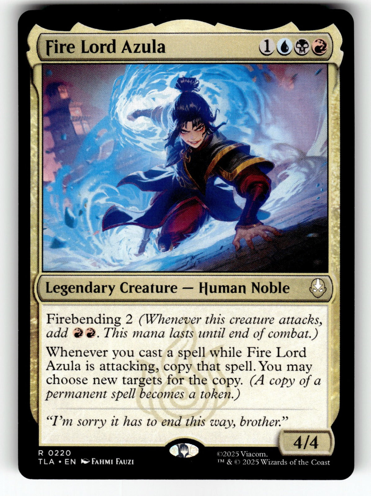 Fire Lord Azula – 220 TLA: Avatar: The Last Airbender R NM