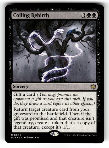 Coiling Rebirth – 86 BLB: Bloomburrow R NM
