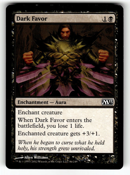 Dark Favor – 86 M13: Magic 2013 (M13) C LP