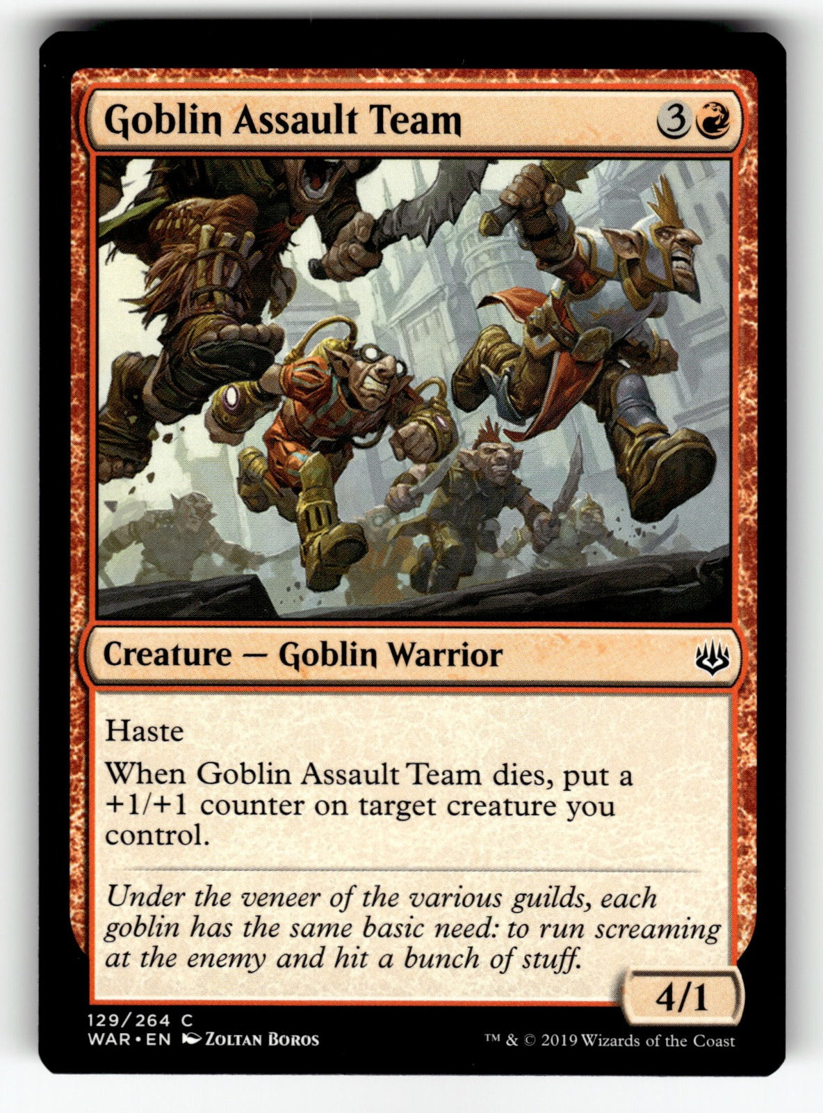Goblin Assault Team – 129 WAR: War of the Spark C LP