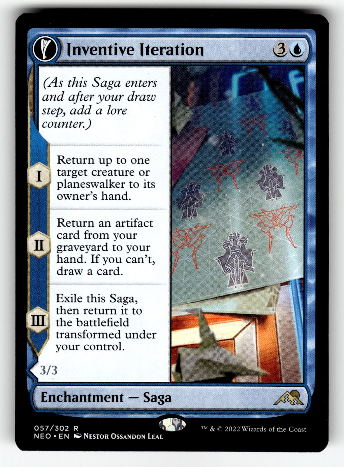 Inventive Iteration – 57 NEO: Kamigawa: Neon Dynasty R NM