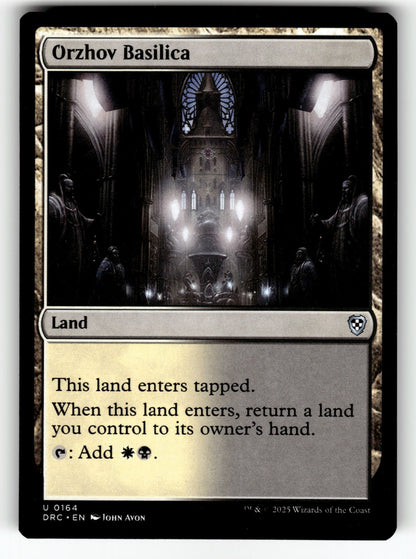 Orzhov Basilica – 164 DRC: Commander: Aetherdrift U NM