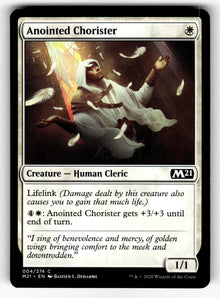 Anointed Chorister – 4 M21: Core Set 2021 C LP