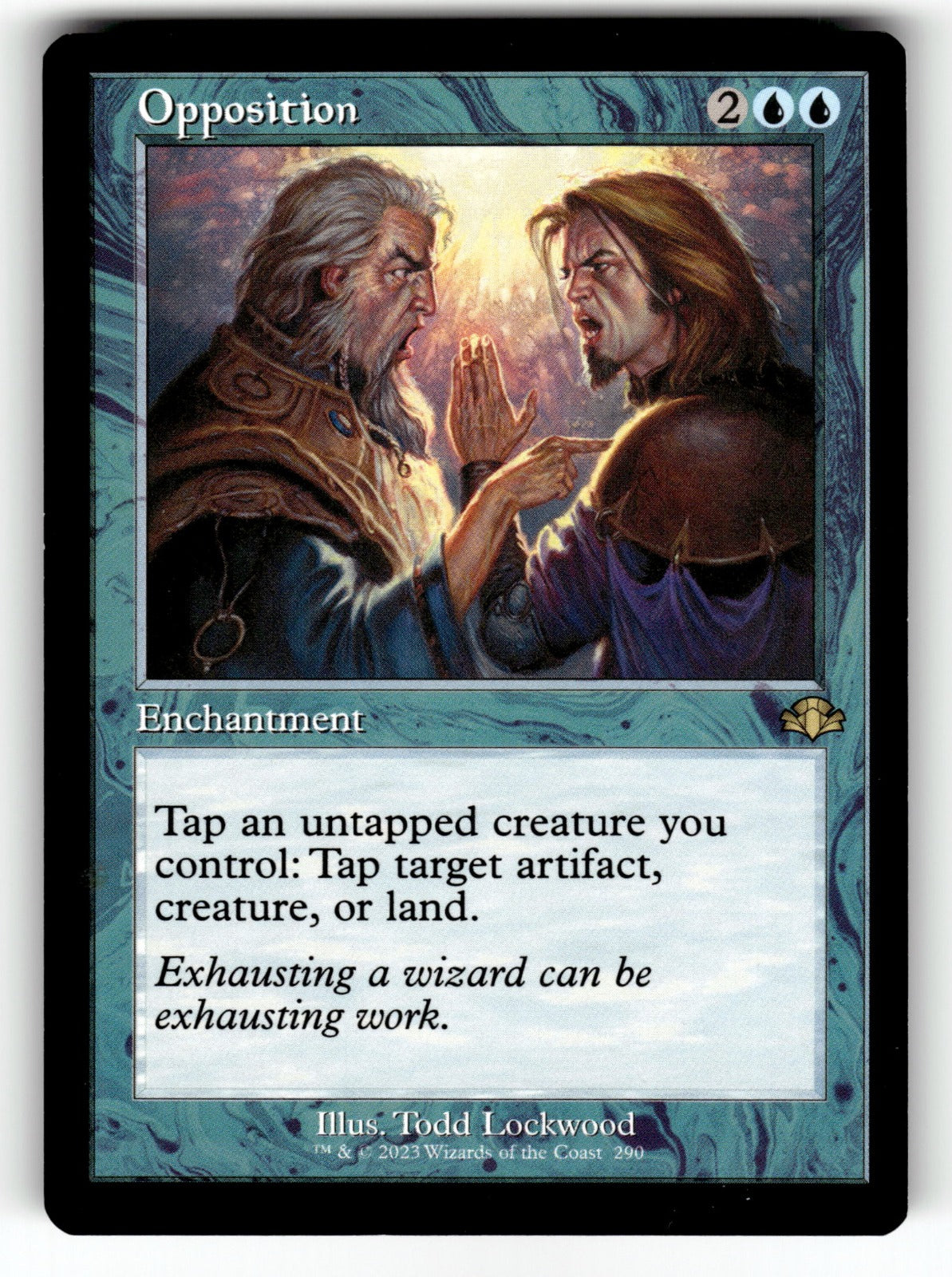 Opposition (Retro Frame) – 290 DMR: Dominaria Remastered R NM