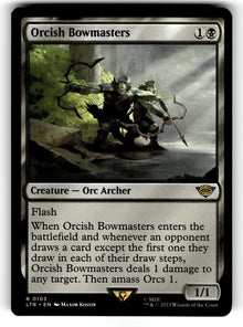 Orcish Bowmasters – 103 LTR: Universes Beyond: The Lord of the Rings: Tales of Middle-earth R NM